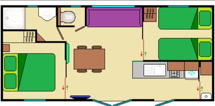 אונזה Mobil Home Tout Confort Ideal Pour 4 Personnes Dans Le Domaine De Dugny Camping 4 Etoiles, Proche De Blois, Du Zoo De Beauval Et Des Chateaux De La Loire מראה חיצוני תמונה